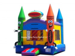 Crayon Bounce House