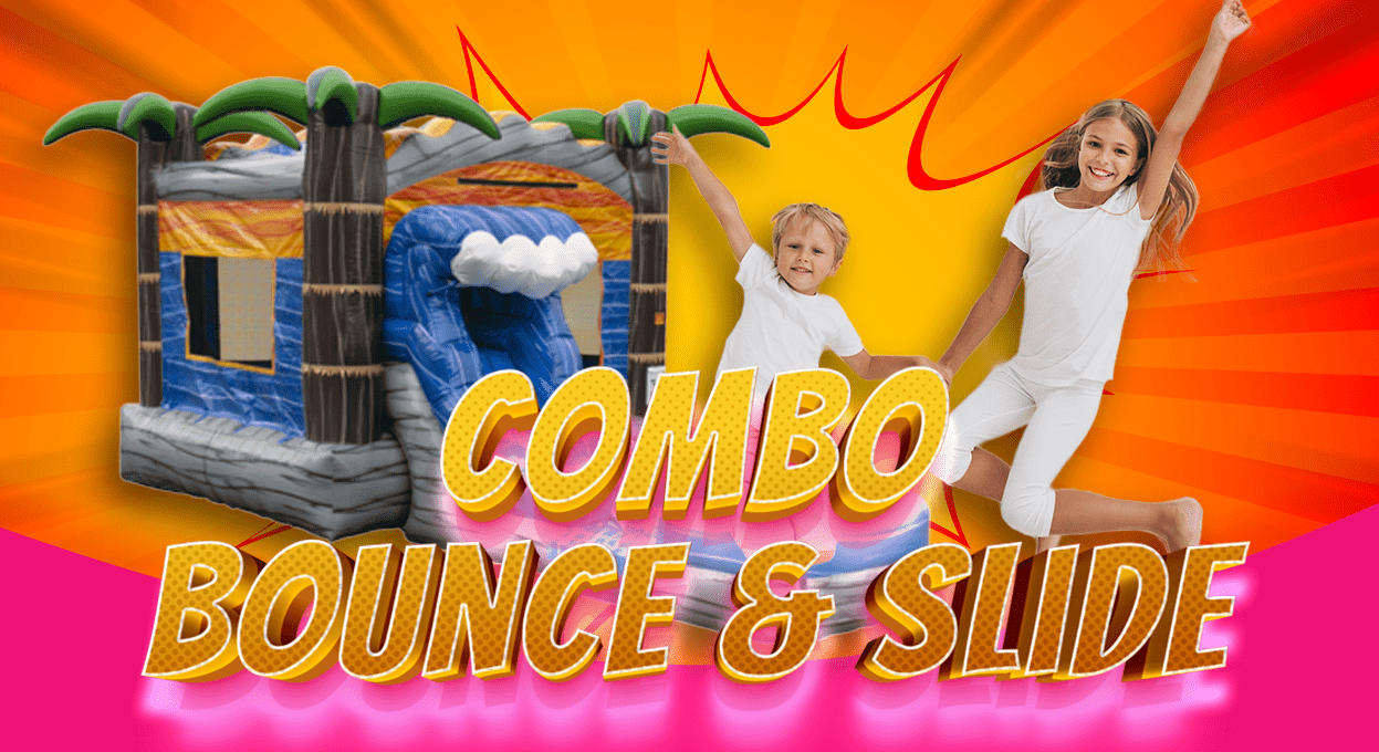combo bounce house rentals banner icon